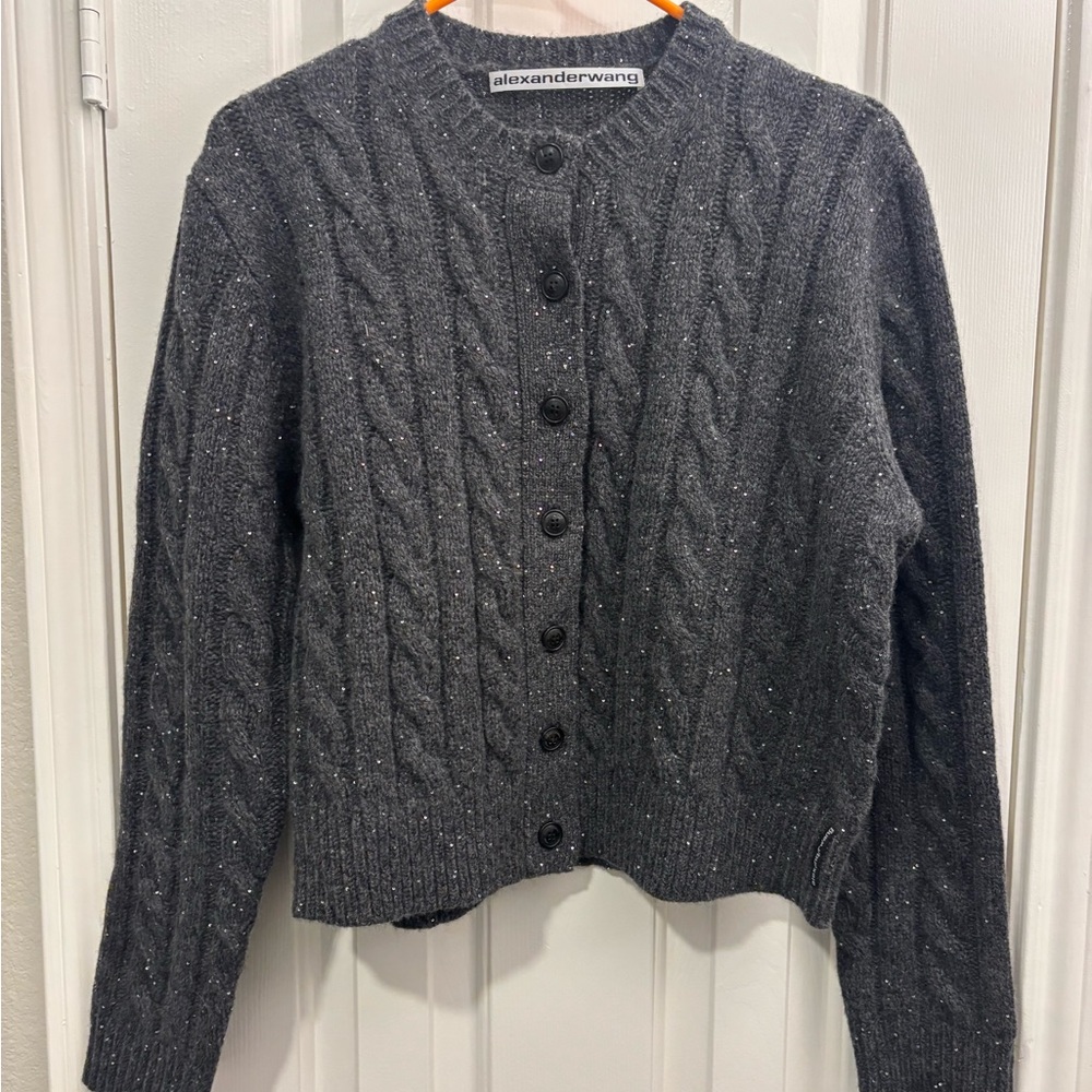 Alexander Wang Cable Knit Cardigan
